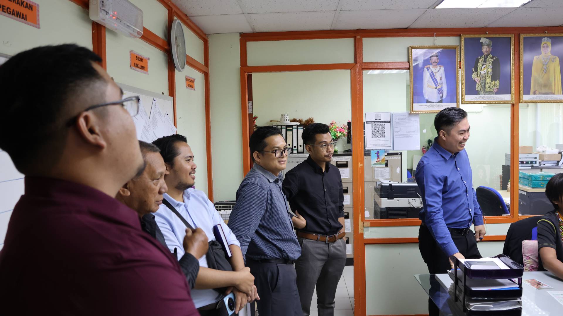 Lawatan Majlis bersama Jabatan ke Bendahari Cawangan Ranau